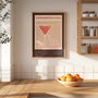 Retro Cosmopolitan Cocktail Print, thumbnail 4 of 9