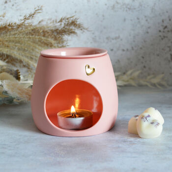 Handmade Porcelain Wax/Oil Burner With A Detachable Lid, 6 of 12