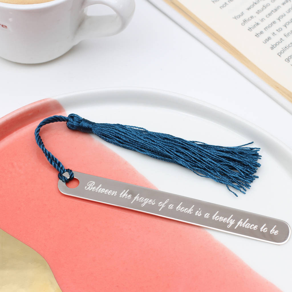 Personalised Sterling Silver Bookmark, 1 of 3