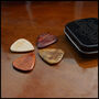 Acoustic Guitar Tin Of Four Merry Christmas Picks, thumbnail 4 of 9