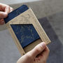 Luxe Leather Stitch Passport Cover, thumbnail 10 of 12