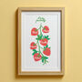 Personalised Family Tree Strawberry Print, thumbnail 3 of 3