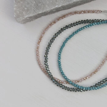Dainty Beaded Anklet, 3 of 5