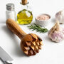Mediterranean Olive Wood Garlic Masher, thumbnail 1 of 5