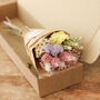 Pastel Dried Flower Posy Letterbox Gift, thumbnail 1 of 2