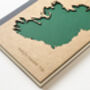 Handcrafted Ireland Map Travel Notebook, thumbnail 2 of 7