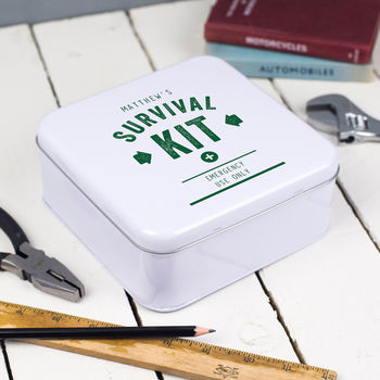 Personalised Survival Kit Tin, 2 of 5