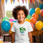 Personalised Kids Crocodile T Shirt, thumbnail 1 of 2