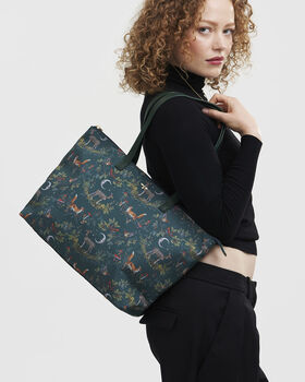 Into The Woods Large Green Grab Tote, 2 of 7