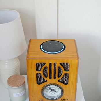 Steepletone Old Style Radio With Amazon Alexa, 6 of 7