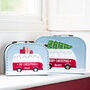 Personalised Christmas Campervan Suitcases, thumbnail 1 of 3
