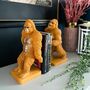 Gorilla Orange And Gold Bookends, thumbnail 2 of 5