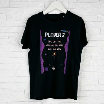 Player One Player Two Father And Son Gaming T Shirt Set, 2 of 6