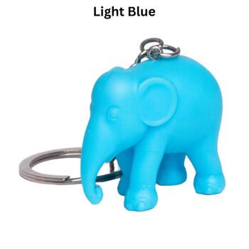 Elephant Parade Durable Silicone Official Keyring, 5 of 8