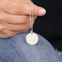 Personalised Origami Bee Disc Necklace, thumbnail 5 of 10