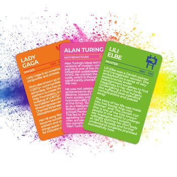 Lgbtq+ Icons Cards, 3 of 3