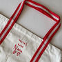 Personalised Handwriting Boat Bag, thumbnail 4 of 9