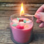 Personalised Flower Scented Candle For Mum, thumbnail 2 of 12