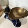 Navy Blue Vintage Salter No.56 Kitchen Scales, thumbnail 3 of 7