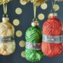 Knitting Wool Shaped Baubles, thumbnail 2 of 4