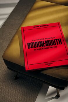 Bournemouth Fc Personalised Football Gift Cherries Newspaper History Book, 10 of 12