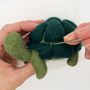 Needle Felting Kit Tortoise, thumbnail 3 of 10