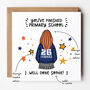 Customisable 2026 School Leavers Card For Girls, thumbnail 1 of 8