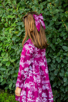 Martina Dress With Hair Clip Accessory, 4 of 5