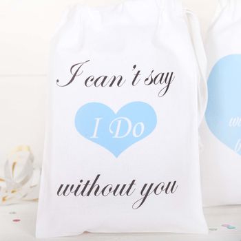Will You Be My Bridesmaid Personalised Cotton Bag, 2 of 4