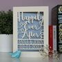 Personalised Papercut Happily Ever After Card, thumbnail 10 of 10