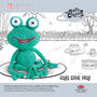 Go Go Eddie The Frog Crochet Kit, thumbnail 1 of 2