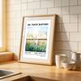 Personalised Baptism Gift Print For Adults, Meadow Design, thumbnail 9 of 10