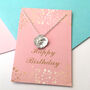 Thank You Teacher Sterling Silver Buttercup Necklace, thumbnail 10 of 12