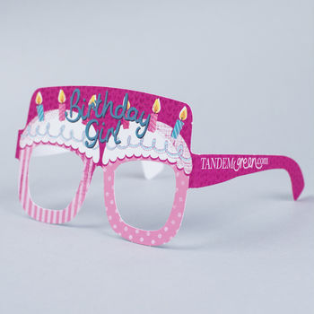 Birthday Cake Card Glasses For Her, 4 of 4