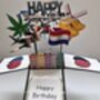 Amsterdam Themed 3D Birthday Card, thumbnail 7 of 7