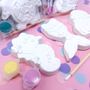 Paint Your Own Mermaid Ocean Shapes Craft Kit Party Bag Fillers Girls, thumbnail 1 of 6