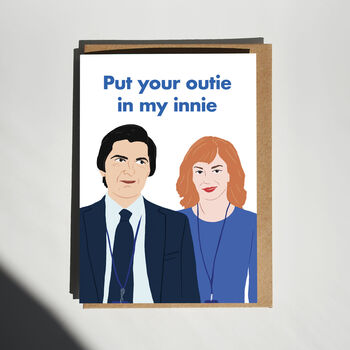 Severance Put Your Outie In My Innie Anniversary Card, 3 of 6