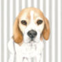 Personalised Pet Portrait On Geometric Background, thumbnail 11 of 12