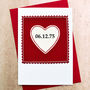 Special Date Personalised Anniversary Card, thumbnail 5 of 6