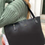Personalised Leather Tote Bag, thumbnail 2 of 6