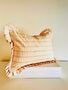 Striped Blockprint Cushion, thumbnail 2 of 4