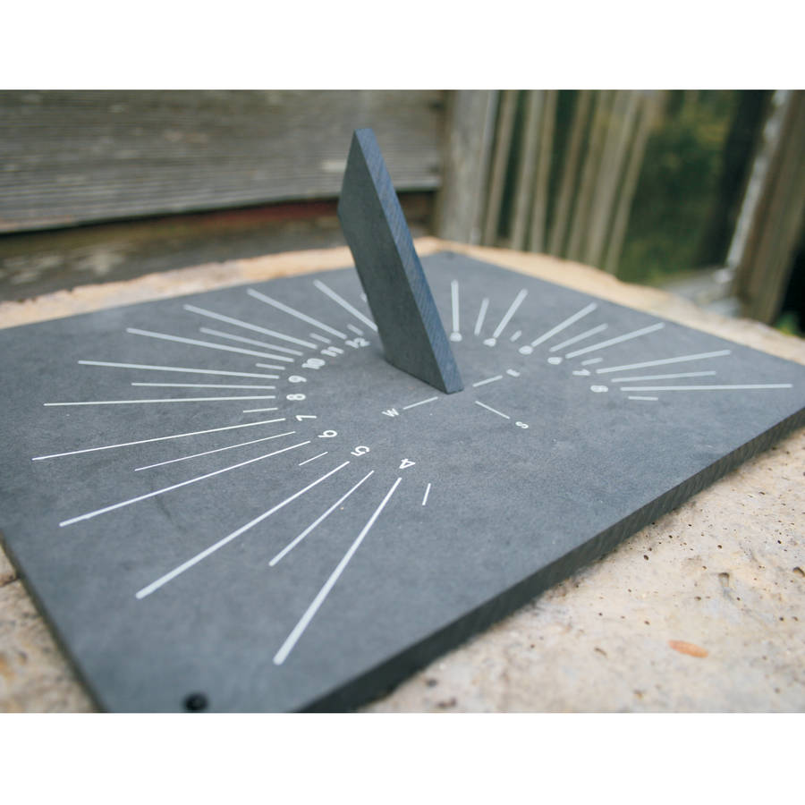 Garden Sundial Made From Recycled Plant Pots, 1 of 2