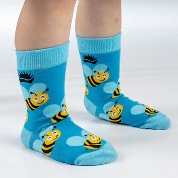 Kids Bamboo Socks | Bee Socks | Sustainable Socks | Eco, 3 of 3