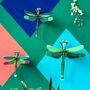 Set Of Three Dragonflies Wall Decorations, thumbnail 1 of 6