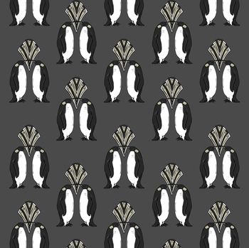 Penguin Christmas Wrapping Paper Set, 6 of 6