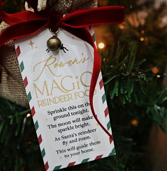 Personalised Santa's Magic Key For Christmas Eve Children Stocking Filler Ideas, 9 of 9
