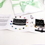 Bedazzled Personalised Heart Wedding Card Boxed, thumbnail 3 of 7