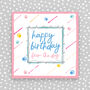 Happy Birthday From The Dog Card Pink Card For Her, thumbnail 1 of 3