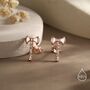 Sterling Silver Double Headed Viking Axe Stud Earrings, thumbnail 2 of 12