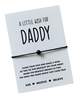 Gift For Daddy | Daddy Wish Bracelet, 5 of 8